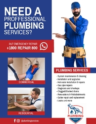 Plumbing Flyer Template A