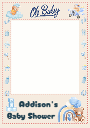 BOY BABY SHOWER - VERTICAL 1