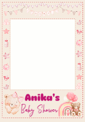 GIRL BABY SHOWER - VERTICAL 2