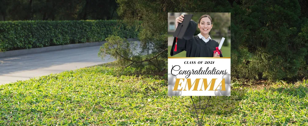 Grad Yard Signs