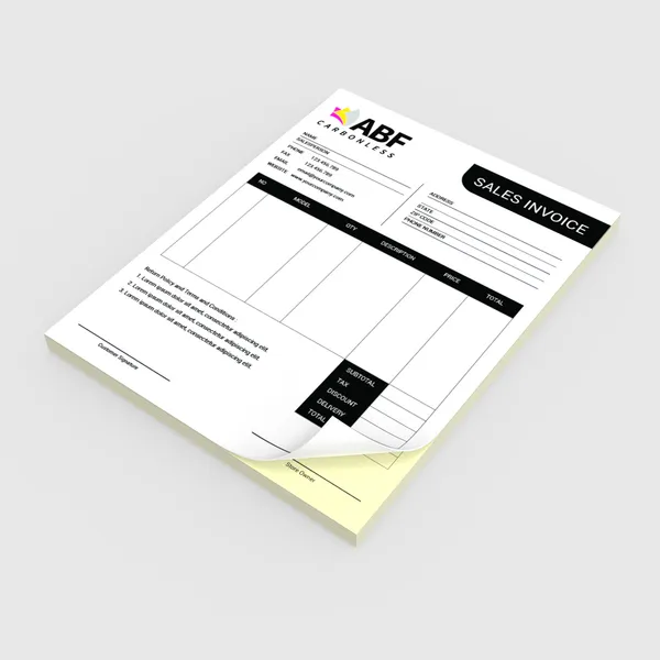 Carbonless Forms