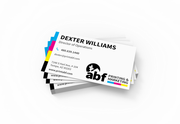 Custom 16pt business cards with premium cardstock for professionals