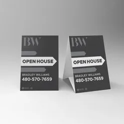 A Frame Sign 24 X 36 Open House Sample 2 - Arizona Business Forms