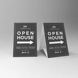 A Frame Sign 24 X 36 Open House Sample 3 - Arizona Business Forms