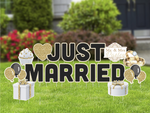 Just Married Yard Letters & Props 5