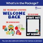 Back To School Yard Letters 3
