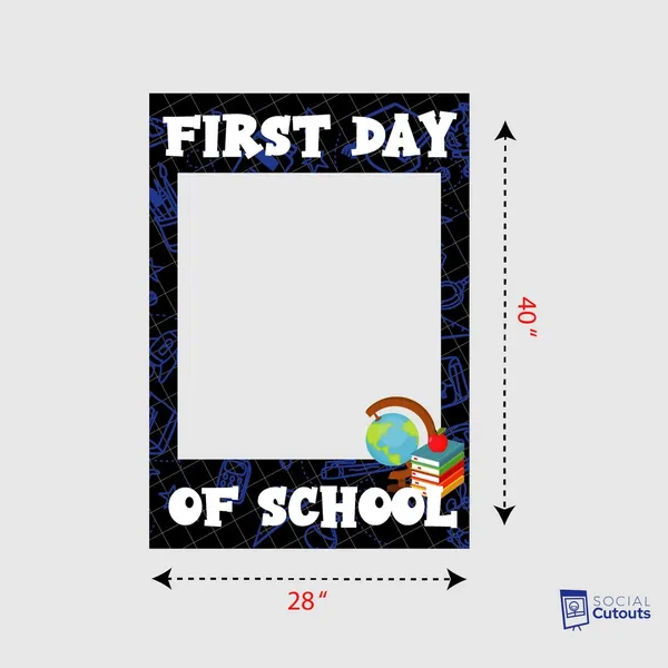 Back To School Yard Letters 4