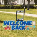 Back To School Yard Letters 1