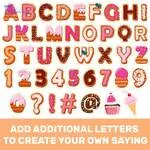 Pastry Birthday Lawn Letters 4