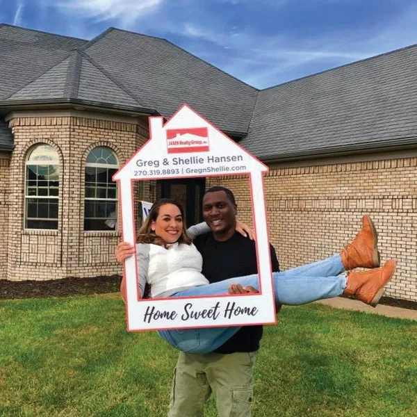 House Shaped Frame - Social Cutouts