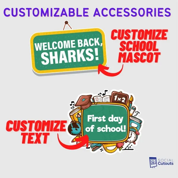 Welcome Back To School Yard Letters 4