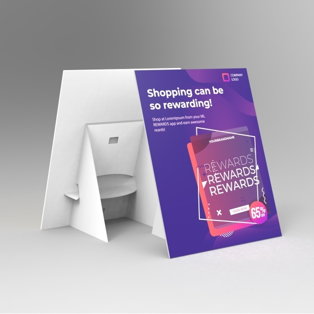 Foam Core Counter Displays