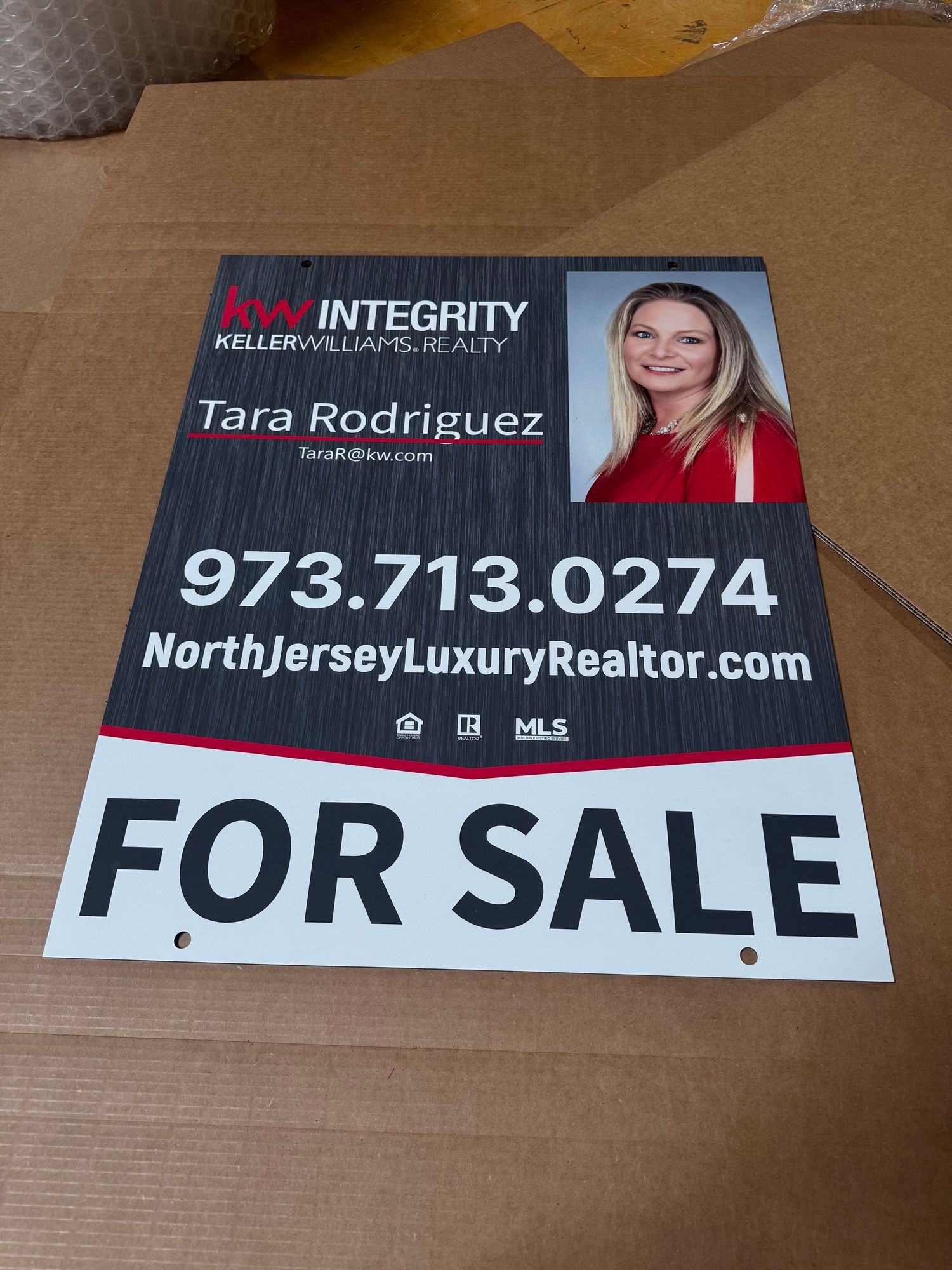 Metal Real Estate Sign 4