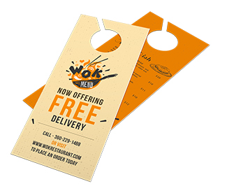 Door Hangers Polystyrene