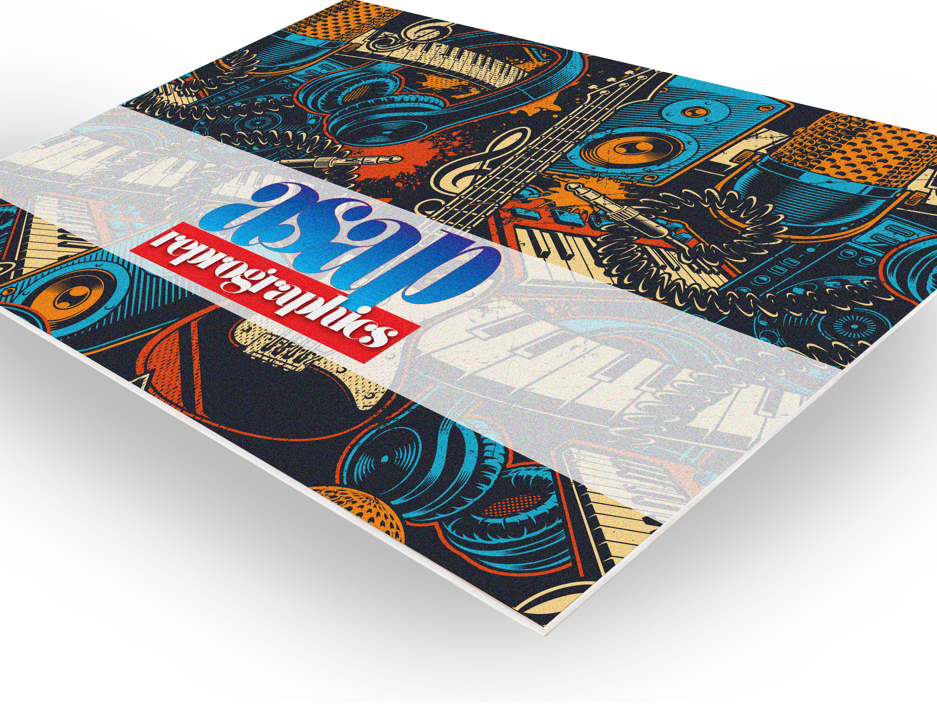 Polystyrene Sheet Printing