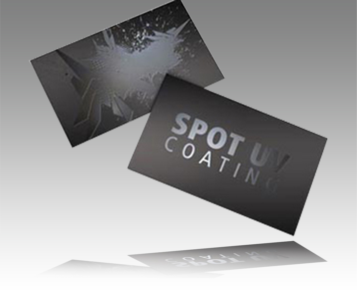 Business Cards - 16pt Dull Cover w/ Spot UV
