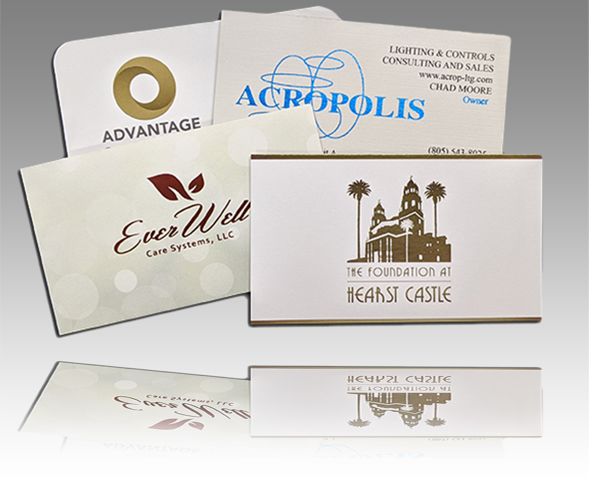 Business Cards - 16pt Dull Cover with Akuafoil