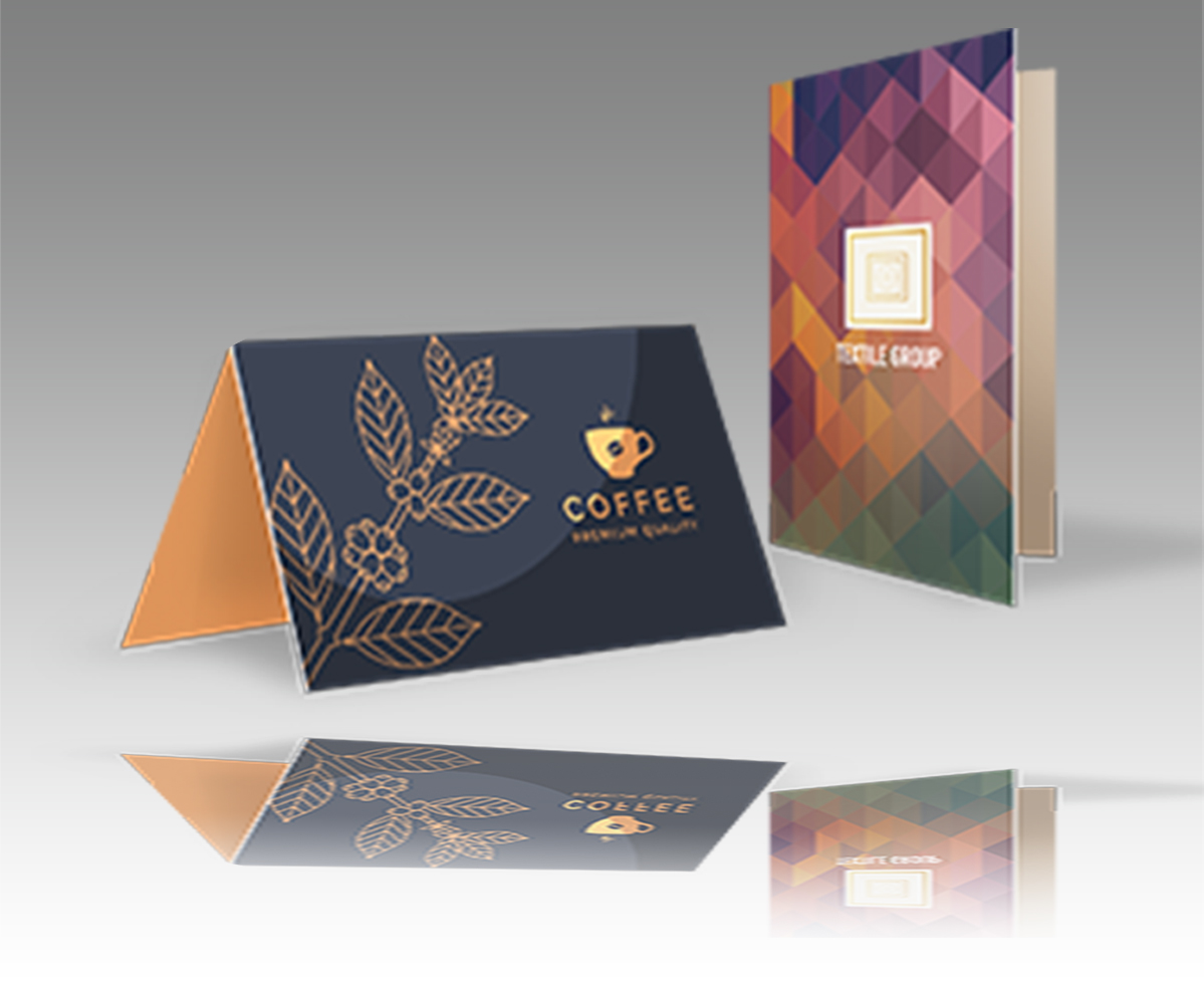 Fold-Over Business Cards