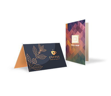 Fold-Over Business Cards