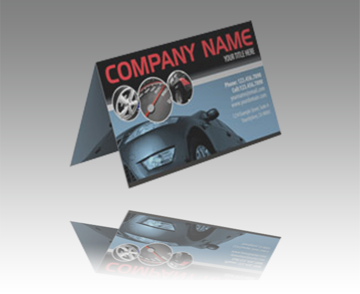 Fold-Over Business Cards 2