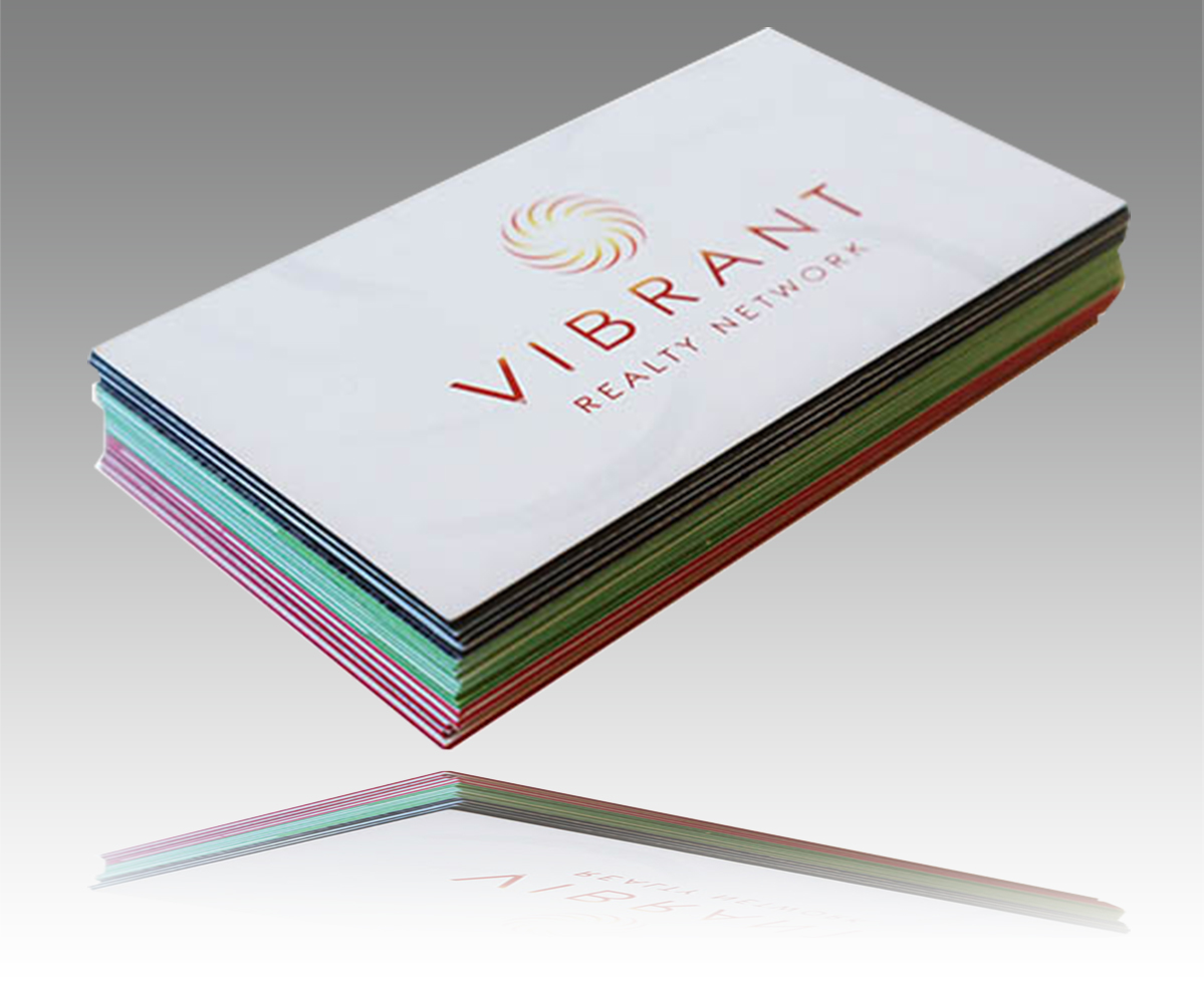 Business Cards - 24pt / 38pt Trilayer - Triple Layer Stock 4