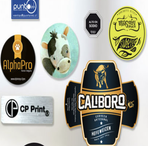 Etiquetas Adhesivas Redondas