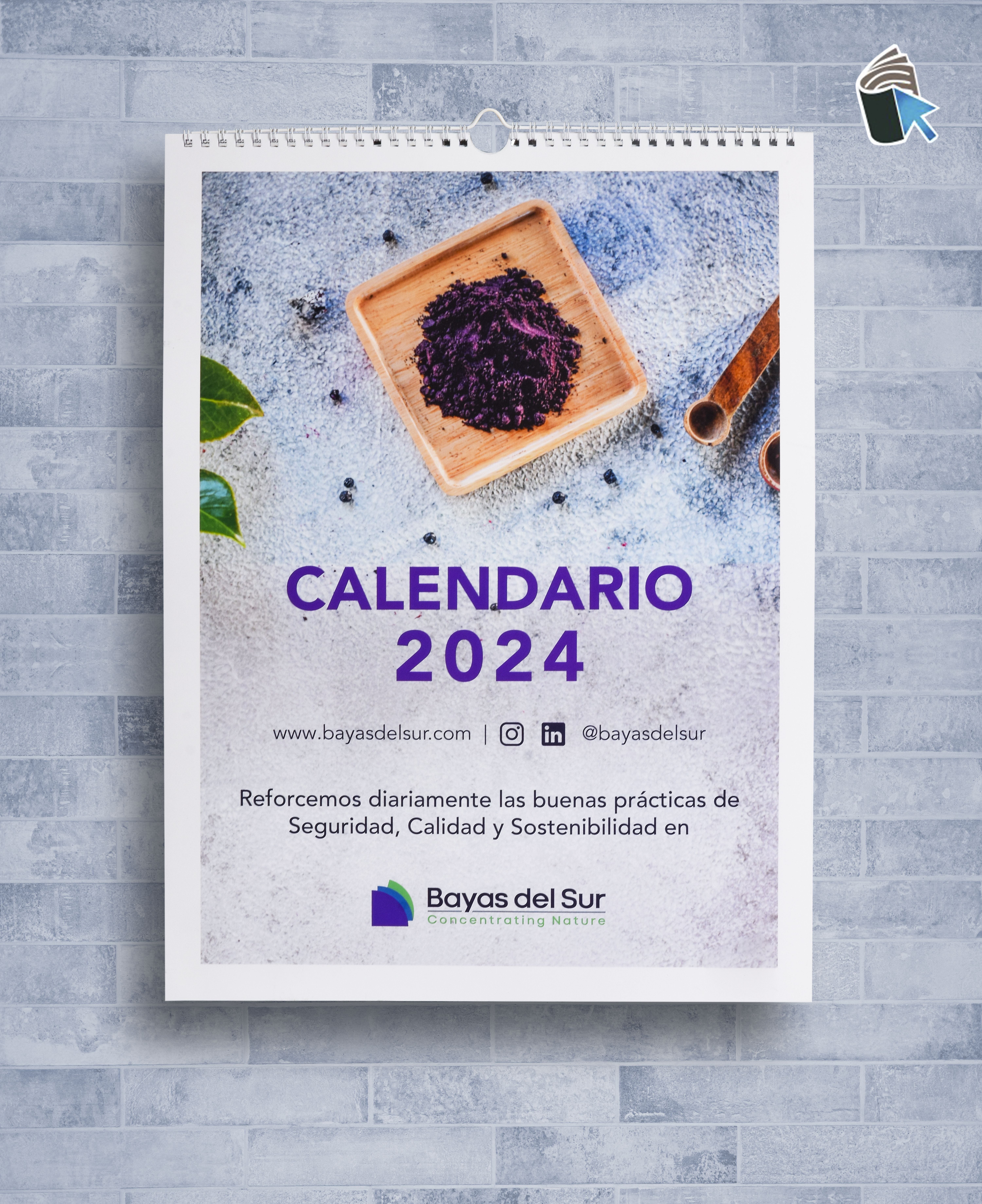 CALENDARIO MURAL - 1 LAMINA