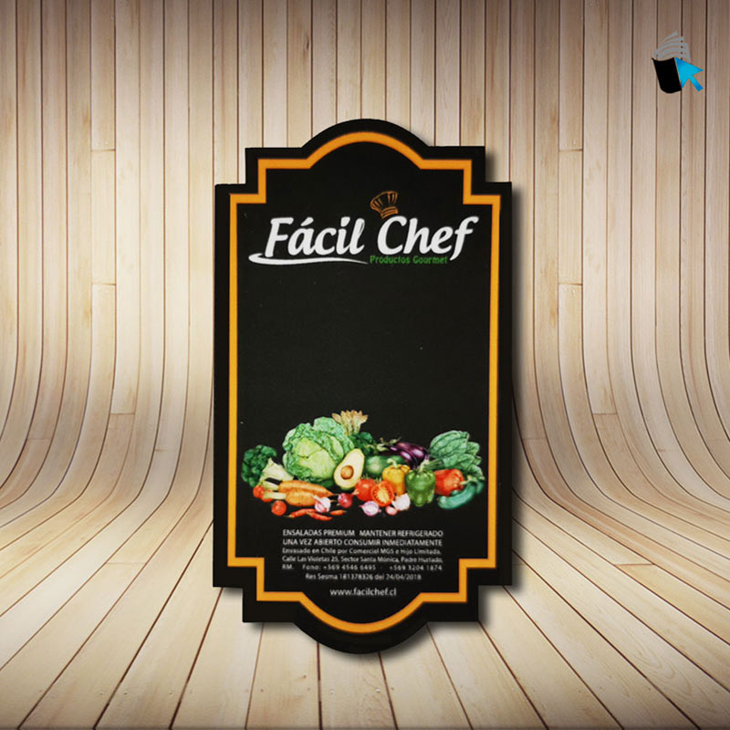 ETIQUETAS ADHESIVAS PVC ALTA CALIDAD 7