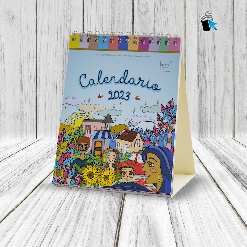 CALENDARIO ESCRITORIO - 7 o 13 LAMINAS 12