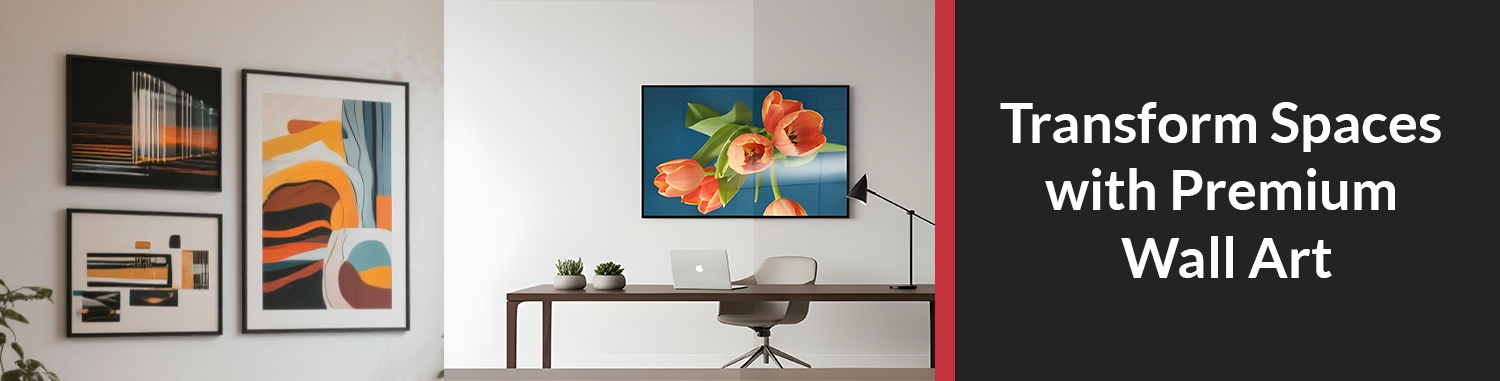 Transform Spaces with Premium Wall Art
