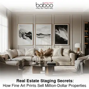 Real Estate Staging Tips: Where to Use Fine Art Prints