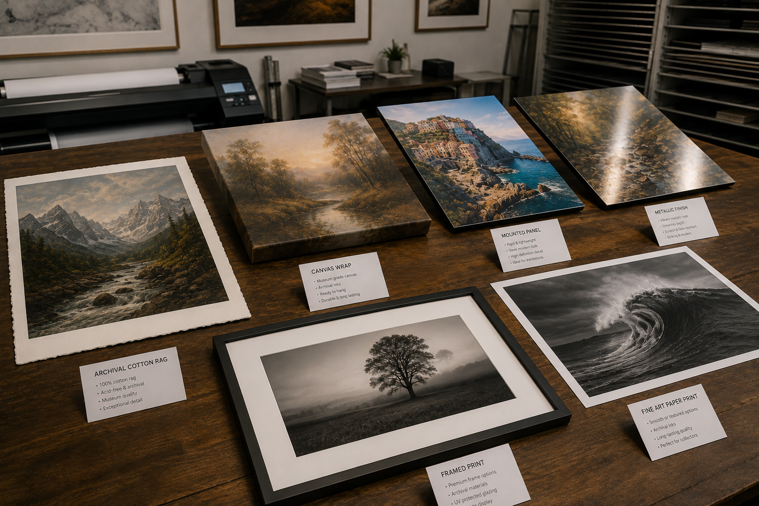 Large format reproduction