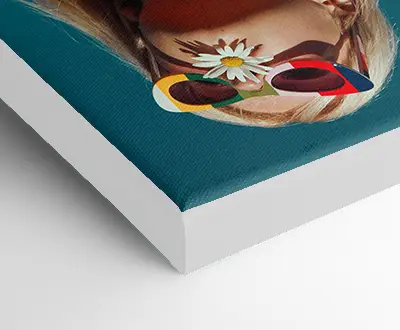 Canvas Prints Solid Color Edge