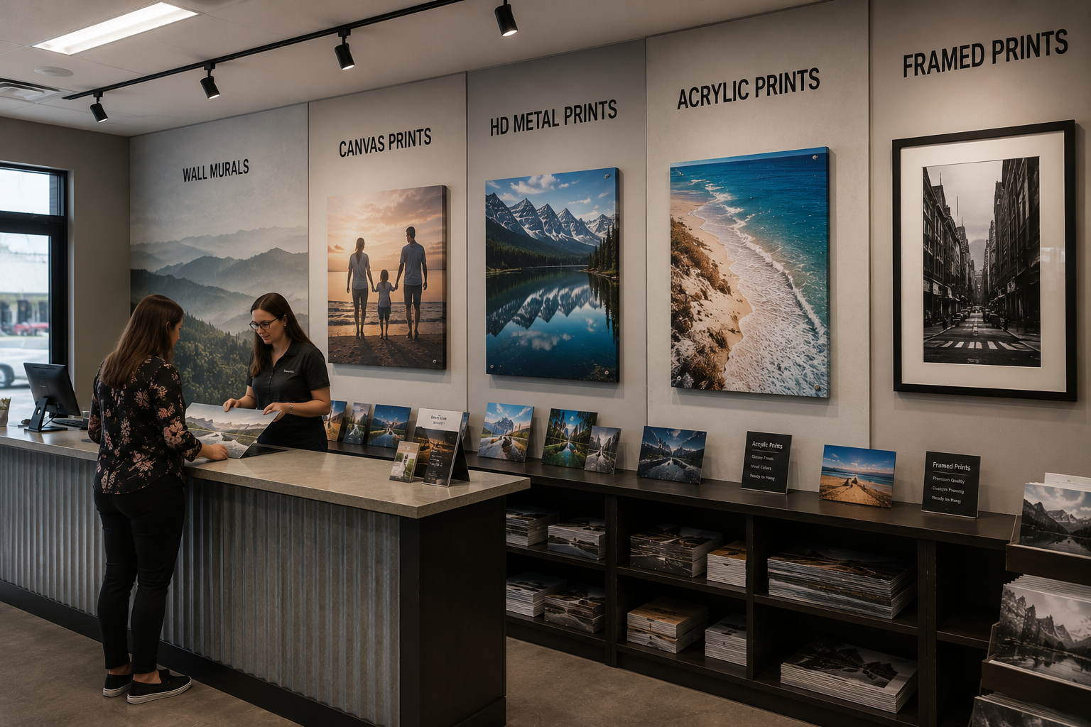 Interior brand graphics