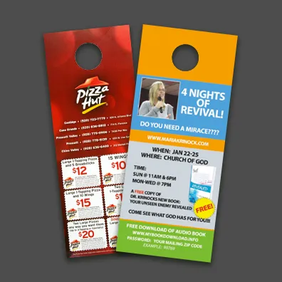 Thick 16pt Door Hangers