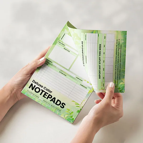 Deluxe Full Color Notepads