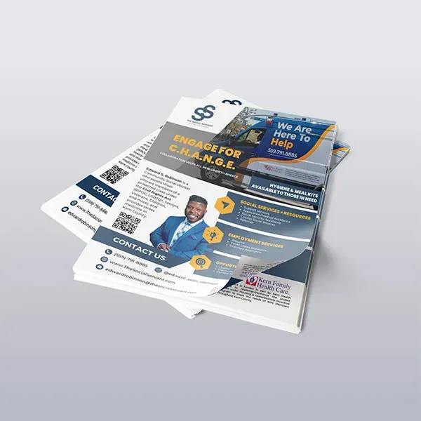 100lb Gloss Text Color Prints