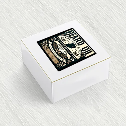 Satin Square Cut Labels