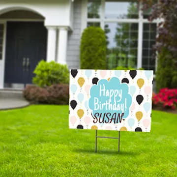 Birthday Yard Sign