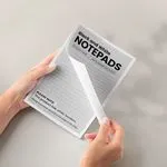 Cheapest black and white notepad printing