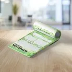Full color high quality full bleed notepads