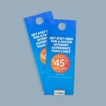 Tear 16pt door hanger