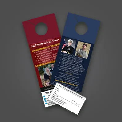 Tear door hanger