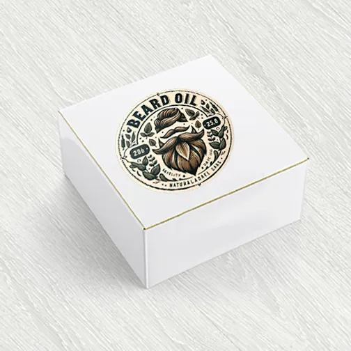Satin Circle Labels
