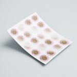 Glossy Stickets Circle Sheet Labels