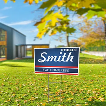 Political Yard Sign