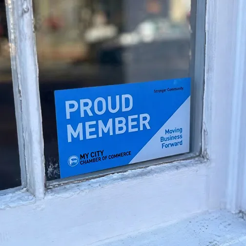 Small Window Cling