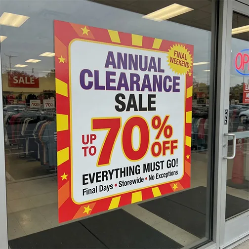 Window Cling