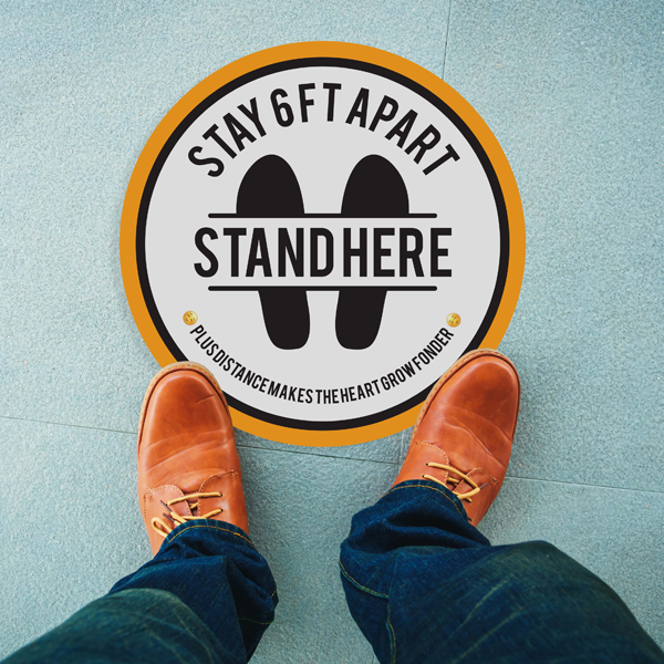 12"x12" Floor Graphics