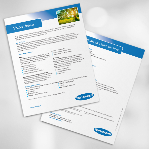 Vision Health Flyer (HH)
